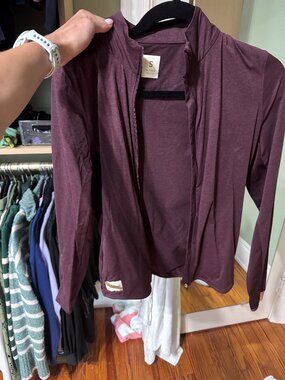 Tracksmith Session Zip Up - Size S